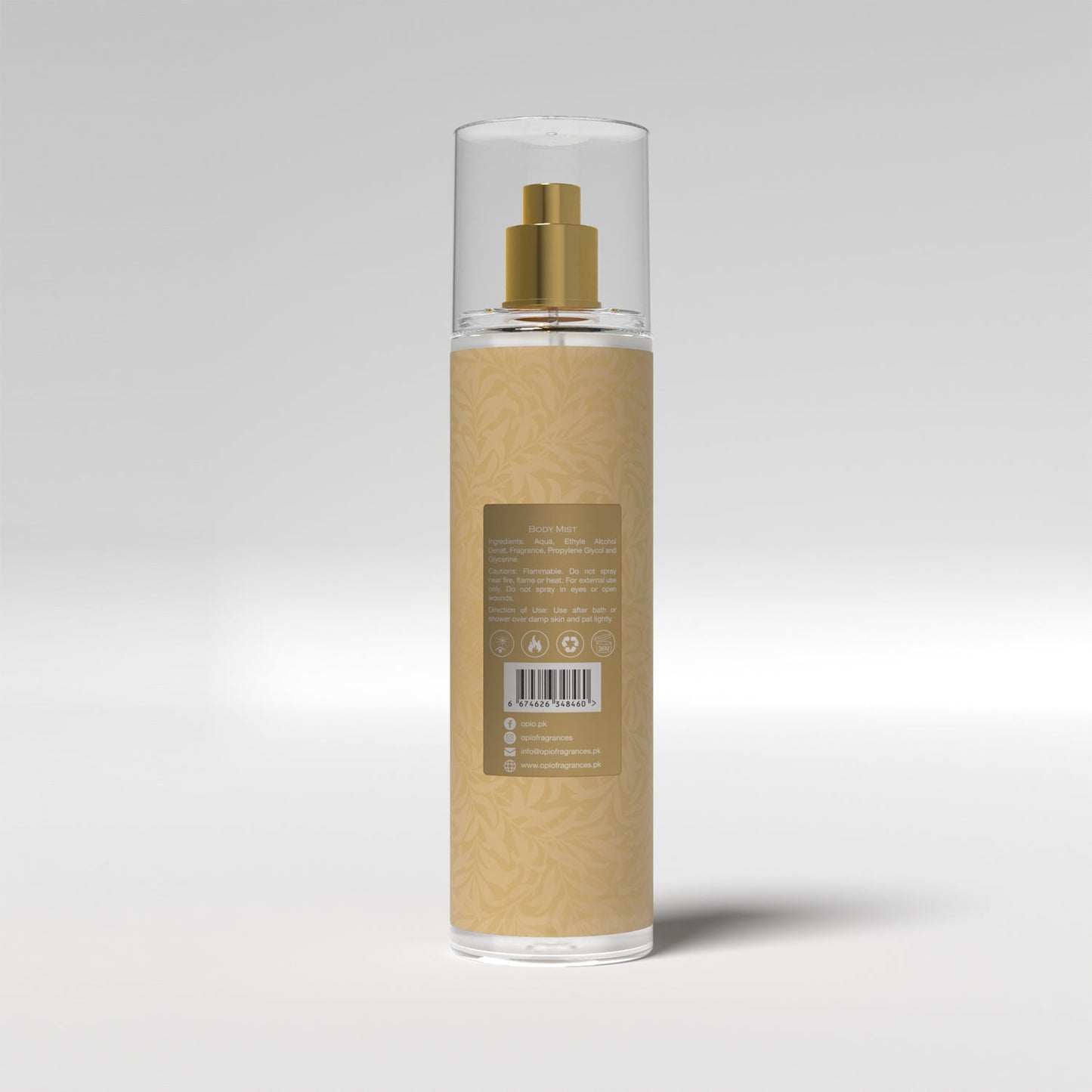 Opio Divine – Body Mist | 250ml | Floral & Fresh Scent