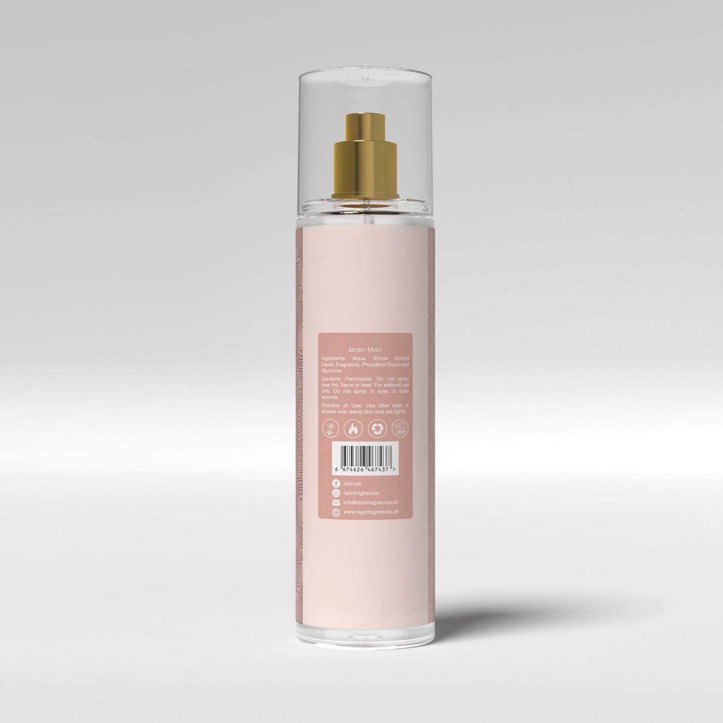 Opio Gorgeous – Body Mist | 250ml | Bold & Feminine Fragrance