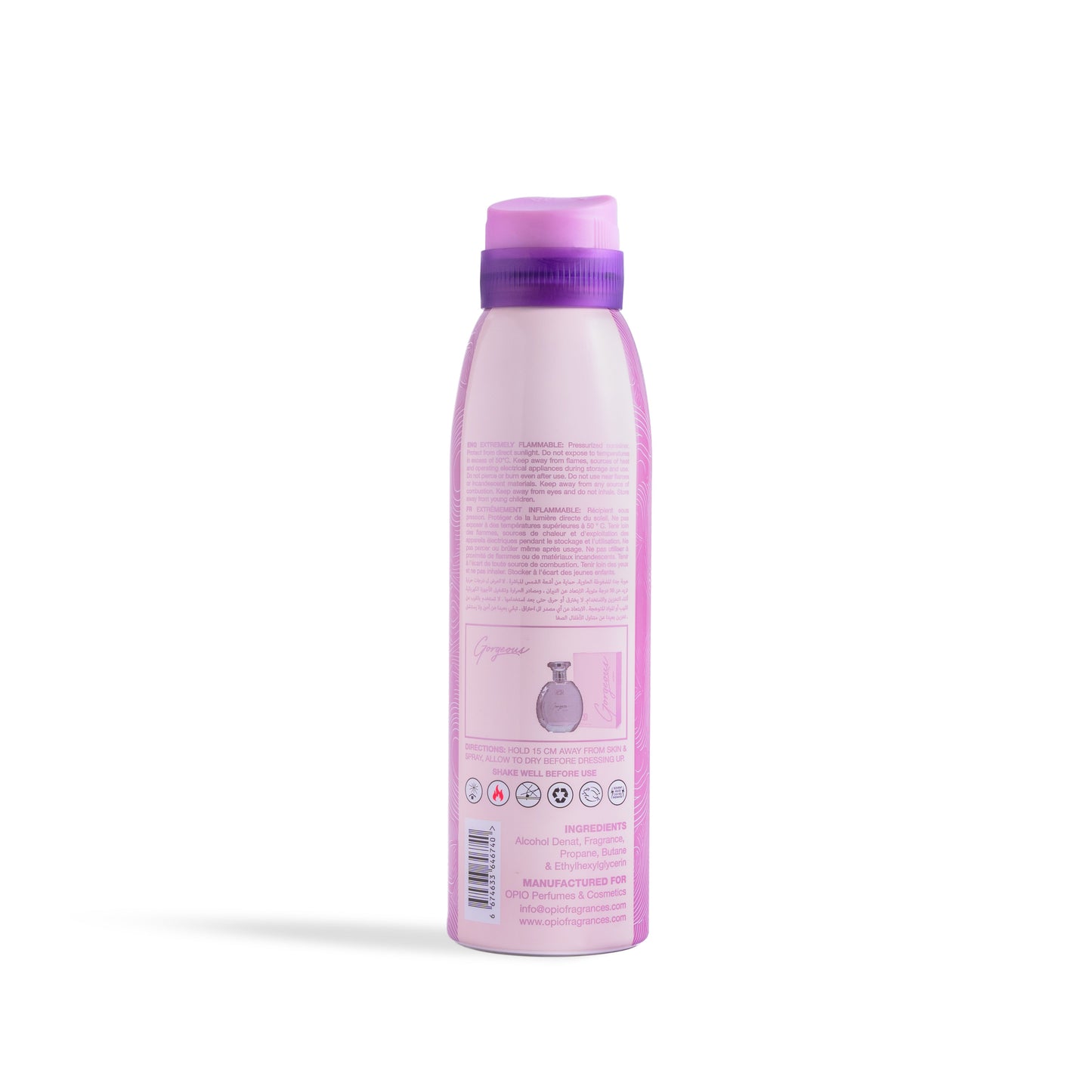 Opio Body Spray Gorgeous For Women – 200ml
