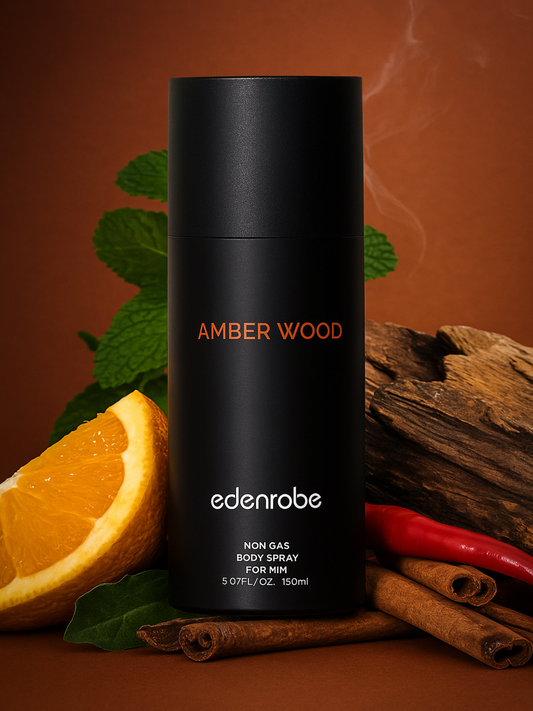 Edenrobe Amber Wood Deodorant for Men – 150ml