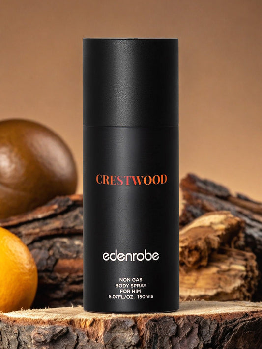 Edenrobe Crest Wood Deodorant for Men – 150ml