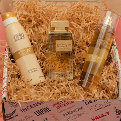 ICONIC Women Gift Box – Premium Fragrance Set for Her
