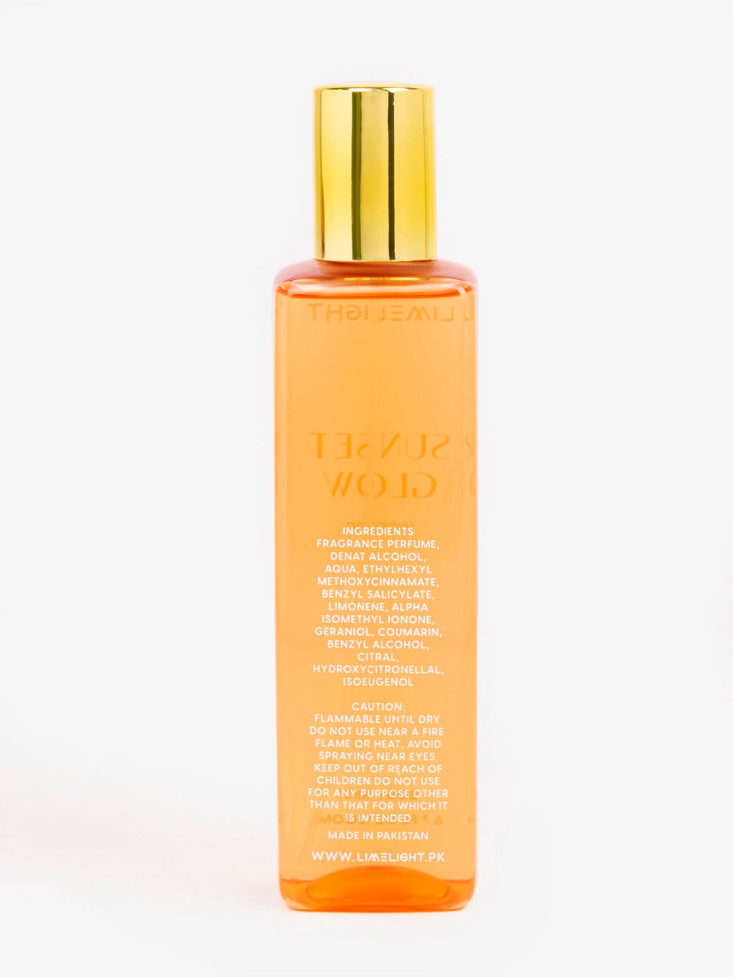 Limelight Sunset Glow Women’s Body Mist – Warm & Sweet Fragrance (200ml)
