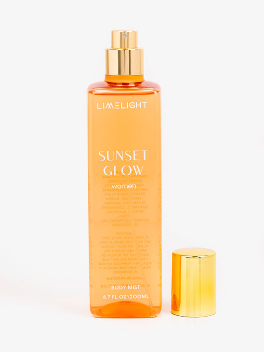 Limelight Sunset Glow Women’s Body Mist – Warm & Sweet Fragrance (200ml)
