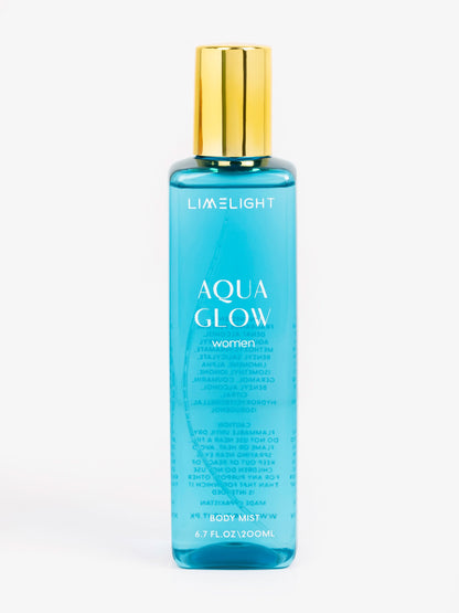 Limelight Aqua Glow Women’s Body Mist – Fresh & Aquatic Fragrance (200ml)