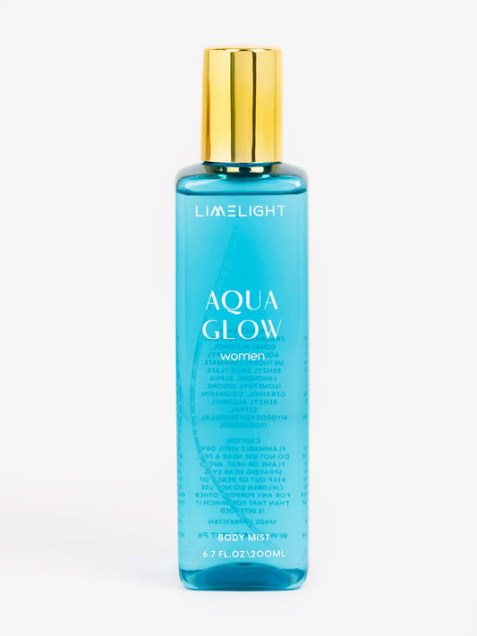 Limelight Aqua Glow Women’s Body Mist – Fresh & Aquatic Fragrance (200ml)