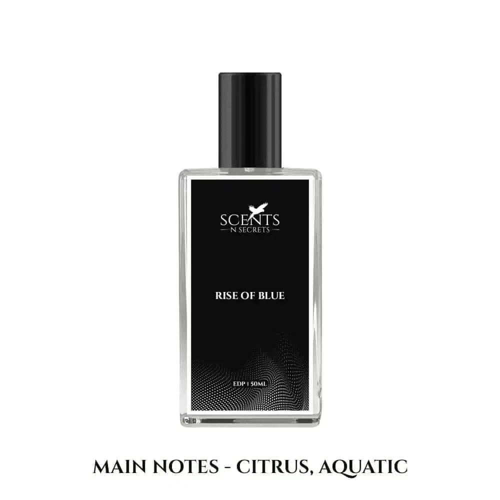 Scents & Secrets – Rise of Blue Body Mist for Men (15ml | 50ml | 100ml)