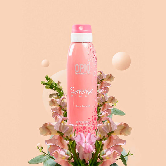 Opio Serene Pink Body Spray for Women – 200ml